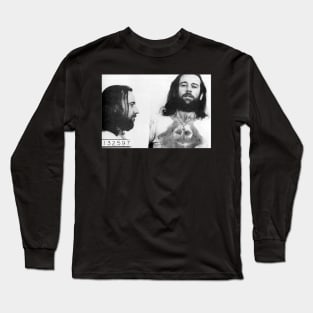 Carlin mug shot Long Sleeve T-Shirt